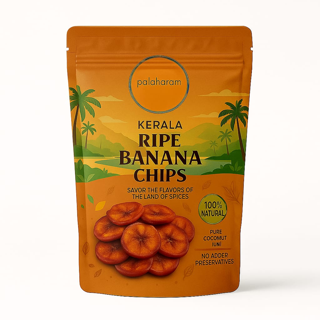 Ripe Banana Chips in Coconut Oil 200gm