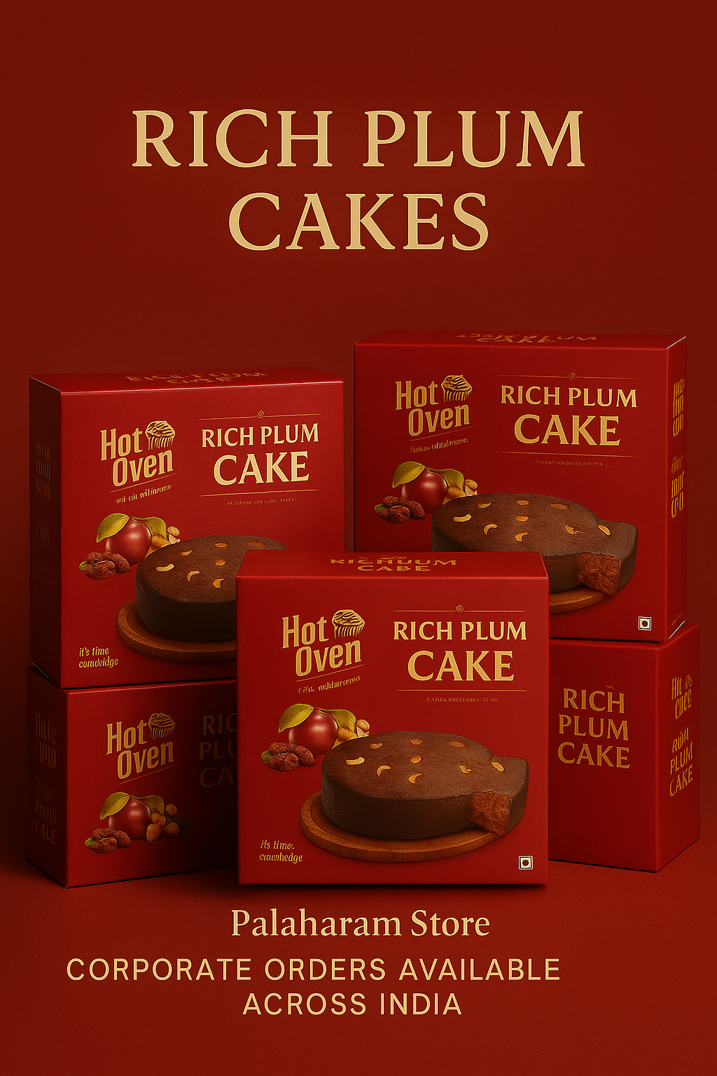 Rich plum Cakes | Christmas special