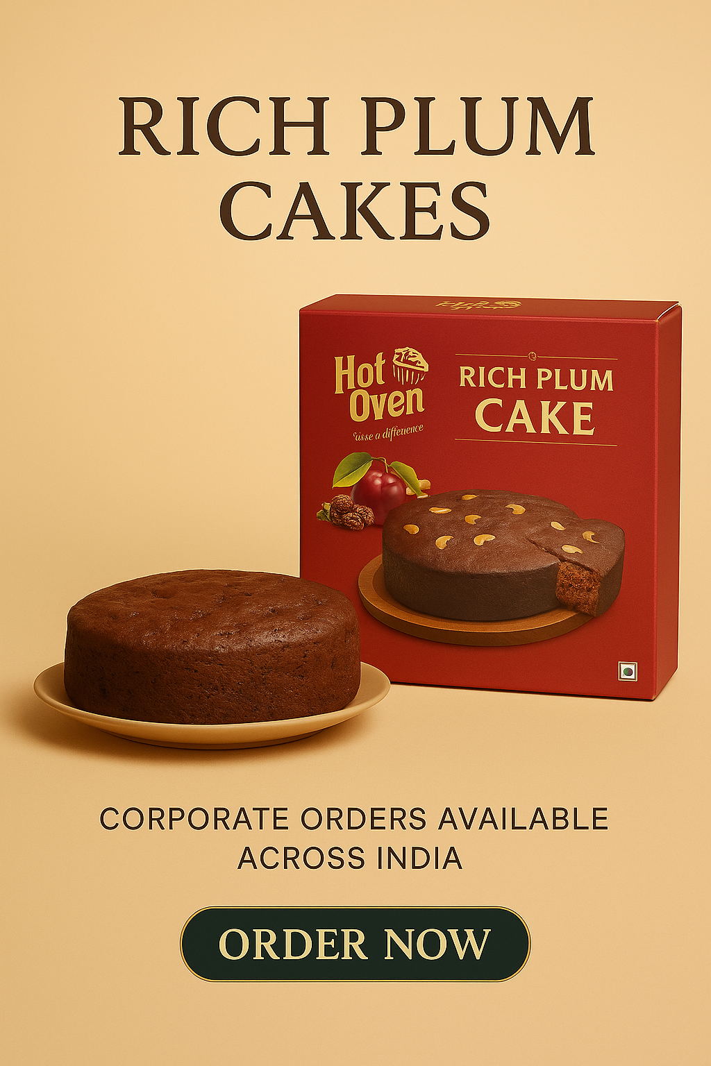 Rich plum Cakes | Christmas special